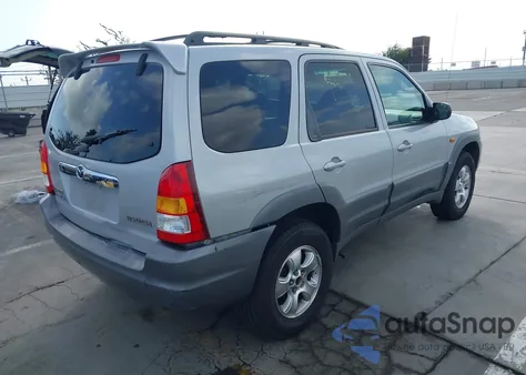 2001 Mazda Tribute Es V6/Lx V6 from USA, damaged, VIN 4F2YU09181KM00591